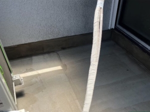 メッシュシート貼り付け工事